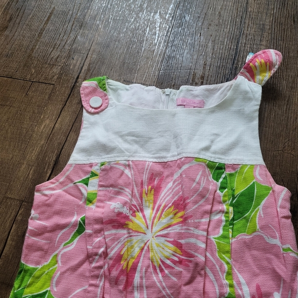 Lilly Pulitzer Dresses & Skirts - Lilly Pulitzer Pink White Floral Midi Dress